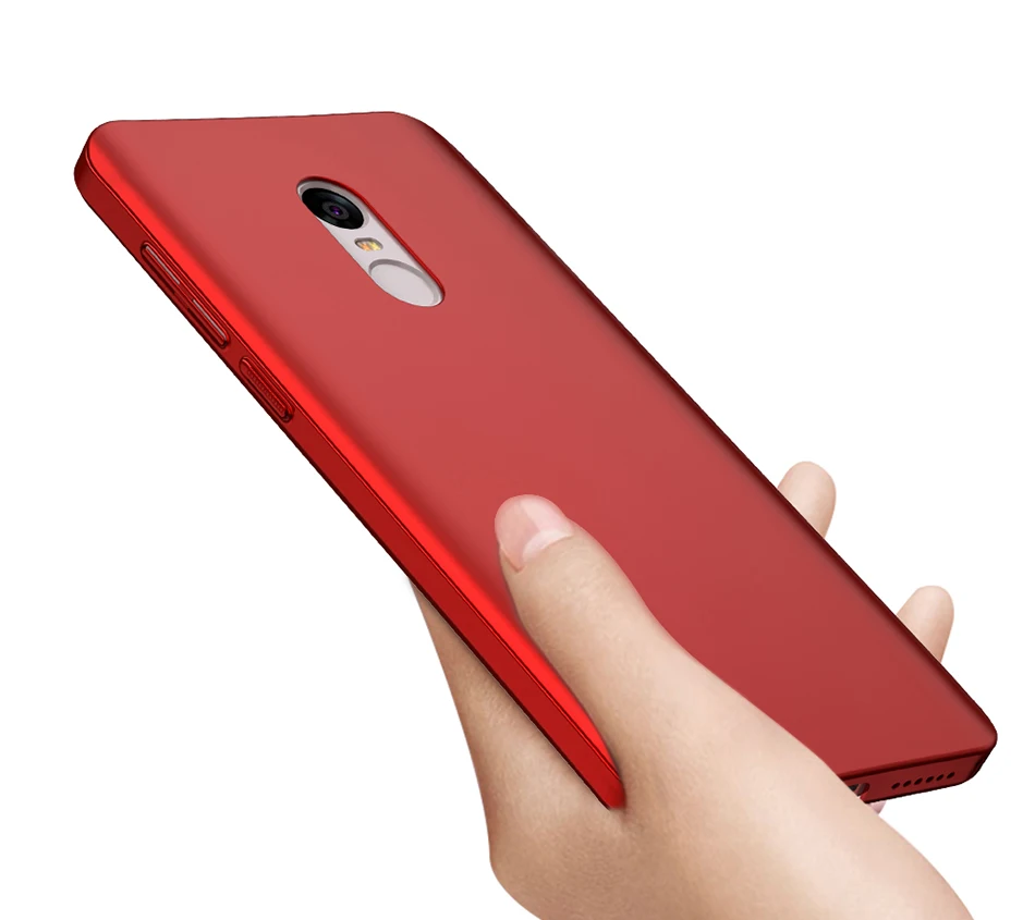 KISSCASE Fashion Oil Wax Glossy Hard PC Case For Xiaomi Redmi 4 Pro Note 4 3 Pure Color Matte Skin Cover For Xiaomi Mi5 5S Plus (7)