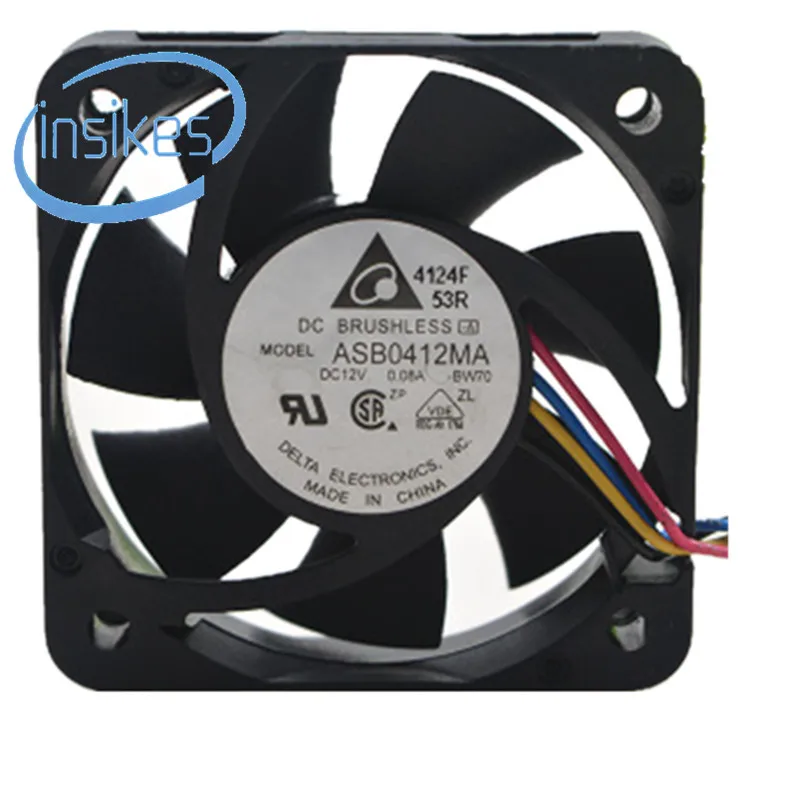 

Delta ASB0412MA DC 12V 0.08A 4010 40*40*10mm 4 Wires Server Inverter Blower Cooler Fluid Bearing Cooling Fans