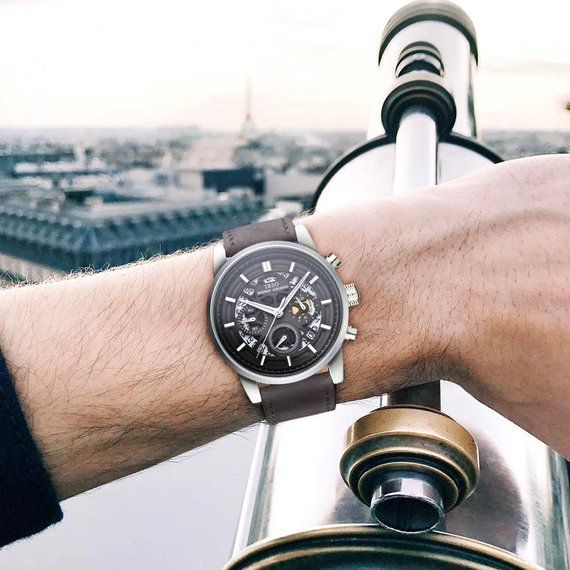 IBSO Brand New Hollow-carved Mens Watches 2019 Calendar Stopwatch Multifunction Sports Quartz Watch Men Relogio Masculino IBSO Brand New Hollow-carved Mens Watches 2019 Calendar Stopwatch Multifunction Sports Quartz Watch Men Relogio Masculino