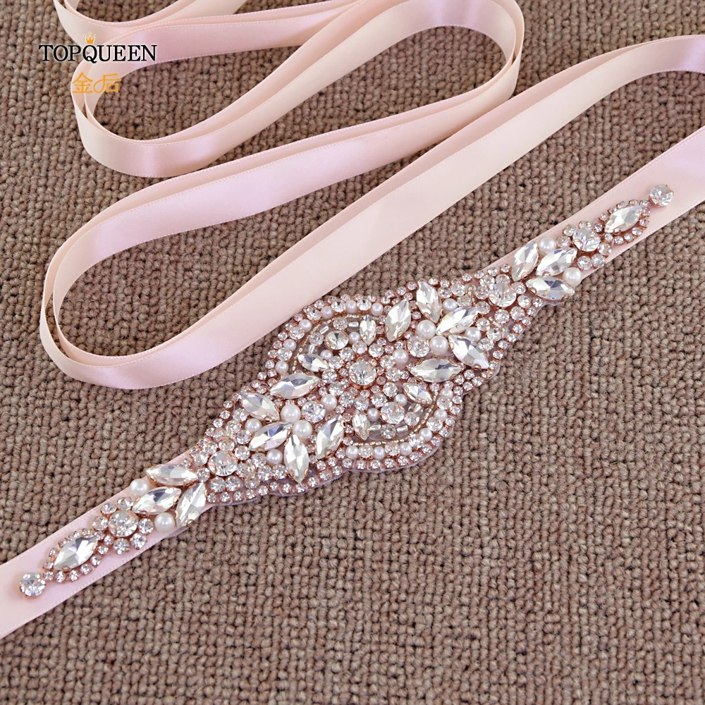 TOPQUEEN S426 горный хрусталь женский пояс rhinestonebelt для невесты длинный свадебный пояс широкий пояс со стразами