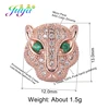 Juya DIY Lion Panther Tiger Leopard Head Beads AAA Zircon Copper Animal Charm Beads For Natural Stones Beadwork Jewelry Making ► Photo 2/6