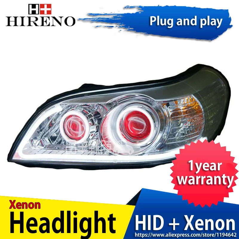

Car custom Modified Xenon Headlamp for Chevrolet Epica 2007-2013 Headlights Assembly Car styling Angel Lens HID 2pcs