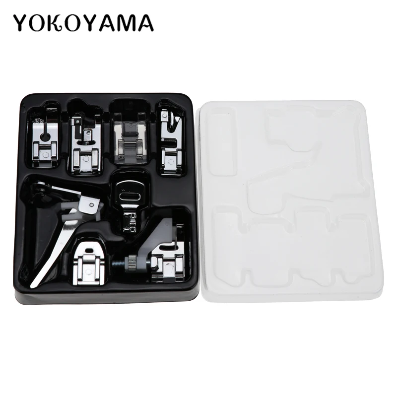 Прижимная лапка YOKOYAMA 8 шт./коркорт швейные детали домашняя многофункциональная