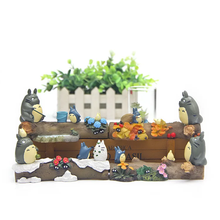 

My Neighbor Totoro Wood 6-7cm Toys #1725 Action Figure Brinquedo Toy Kids Christmas Gift Sales Free Shipping
