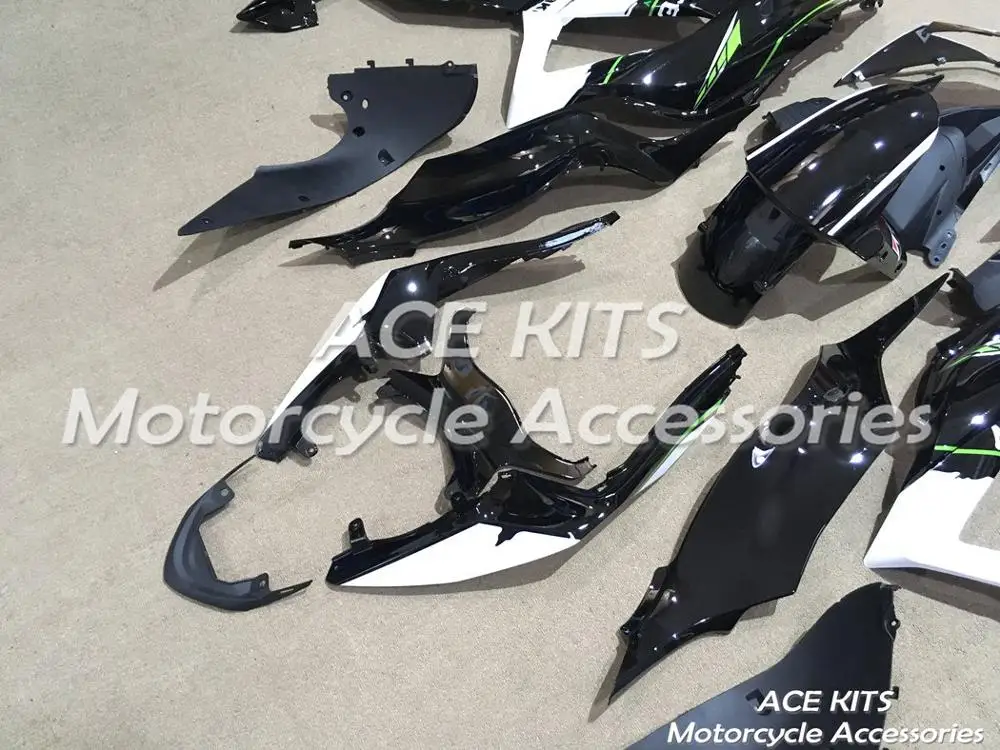 Мотоциклетный обтекатель abs для kawasaki Ninja ZX6R 636 2013 впрыска Bodywor Потрясающие цвета: черный, зеленый, ACE № 30