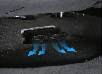 

Yimaautotrims Fit For Honda Civic 2016 - 2020 Car Seat Bottom AC Air Duct Vent Anti-blocking Plastic Protection Cover Kit