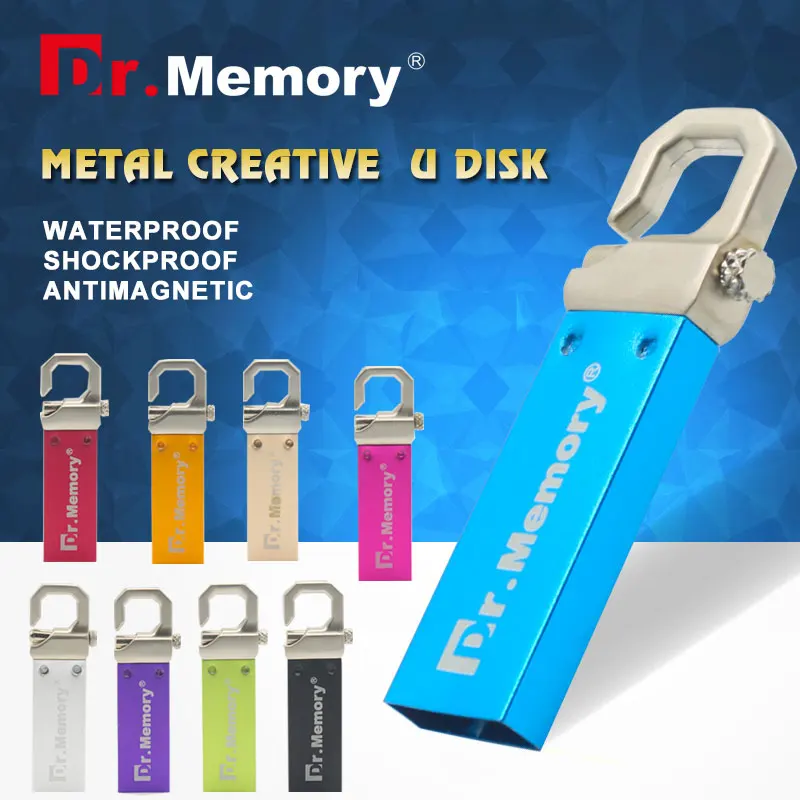 

Fashion Multicolors 16GB 32GB USB 2.0 Flash Drive Memory Stick Metal Flash Disk 128MB 4GB 8GB Real Capacity Waterproof Pen Drive