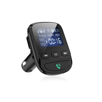 

BT06 Bluetooth Car MP3 Player Lossless Music 5.0 FM Transmitter Car Modulator with Voltage Detection Navigation Broadcast