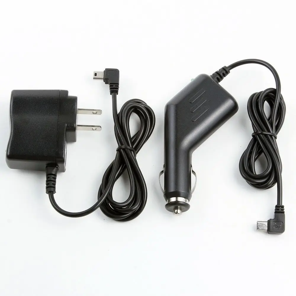 Car Charger +AC/DC Home Wall Power Adapter For Garmin GPS Oregon 600 t/m 650 t/m
