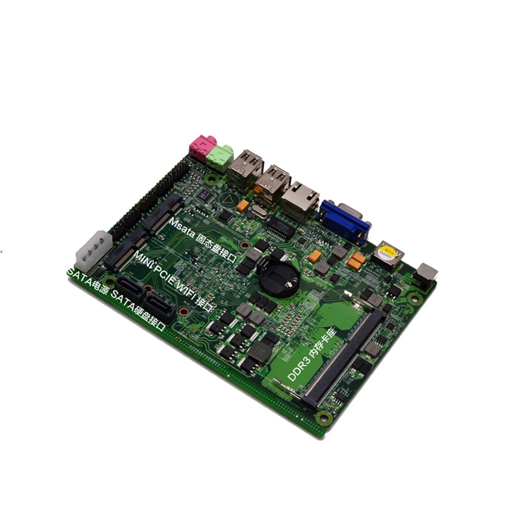 Бесплатная доставка Intel Celeron 1007U безвентиляторный мини ПК с windows xp 4g ram 64g ssd Лучший