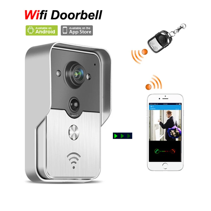 Wireless Wfi IP Video door phone Doorbell Intercom