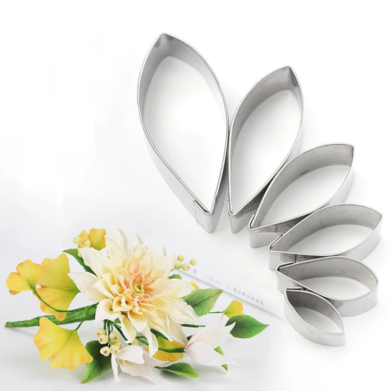 

Dahlia Petal and Cut Silicone Mold Fondant Mould Cake Decoration Tools Chocolate Gumpaste Mold, Sugarcraft, Kitchen Accessories