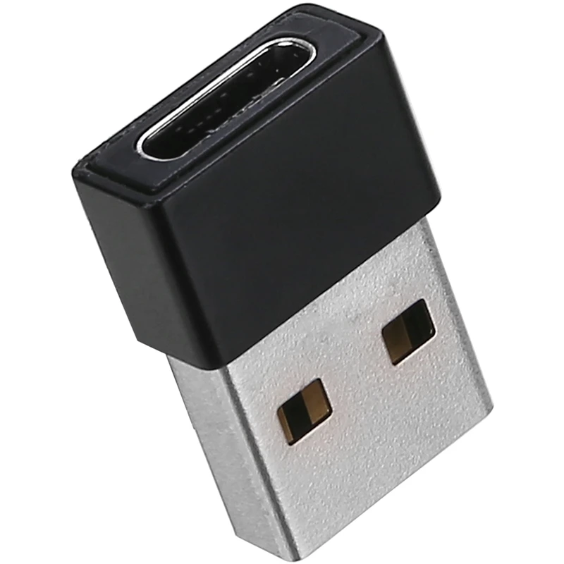 New Mini Type C USB-C 3.1 Female to USB 2.0 Male Adapter OTG Cable Converter Durable Black Connector Adapter