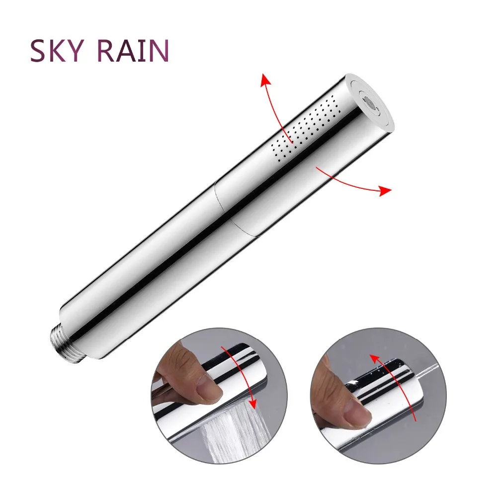 Вращающаяся латунная ручная Лейка для душа SKY RAIN с двумя функциями экономии воды