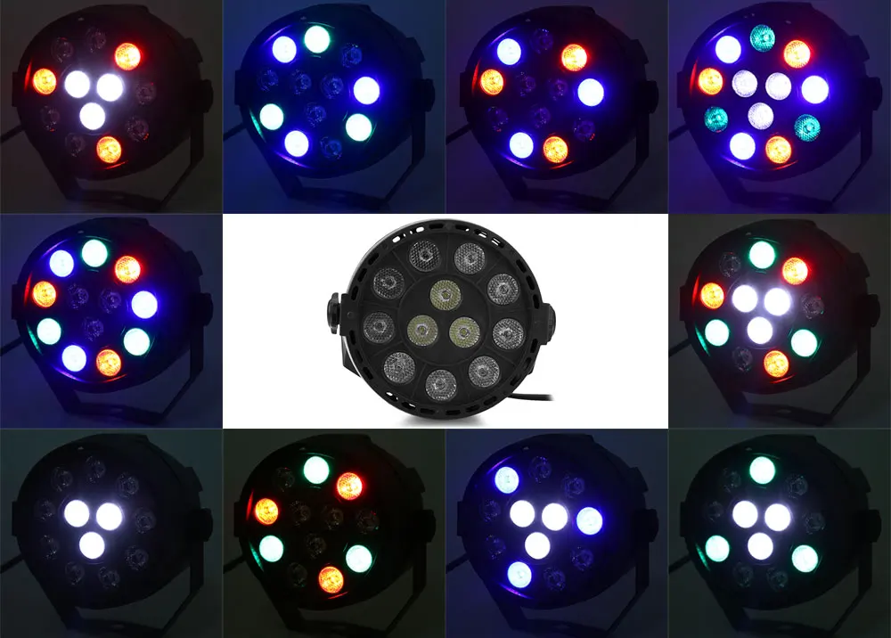 Новый профессиональный светодиодный сценический свет 18 LED PAR прожектор со