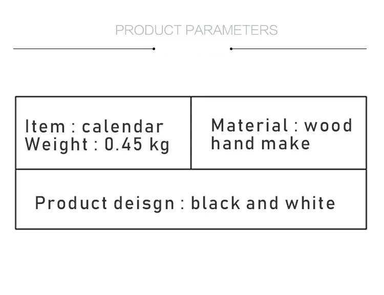 Новинка, маленькие черно-белые настольные календари, персонализированные кубические блоки, дни рождения, Diy, настольные календари, офисные принадлежности