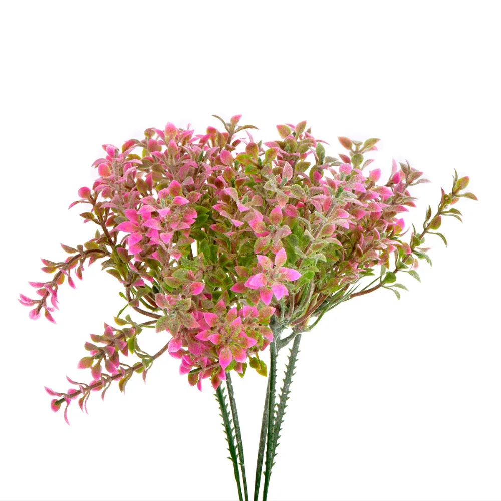 1 букет 5 искусственный цветок ветка Искусственный шелк цветок трава украшение для свадьбы домашний декор "сделай сам" фестиваль подарок Незабудка