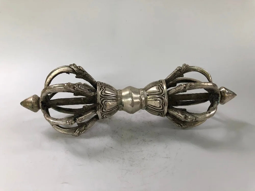 

Christmas Buddhism Copper Flow Silver Trumpet Cane Home Decorations