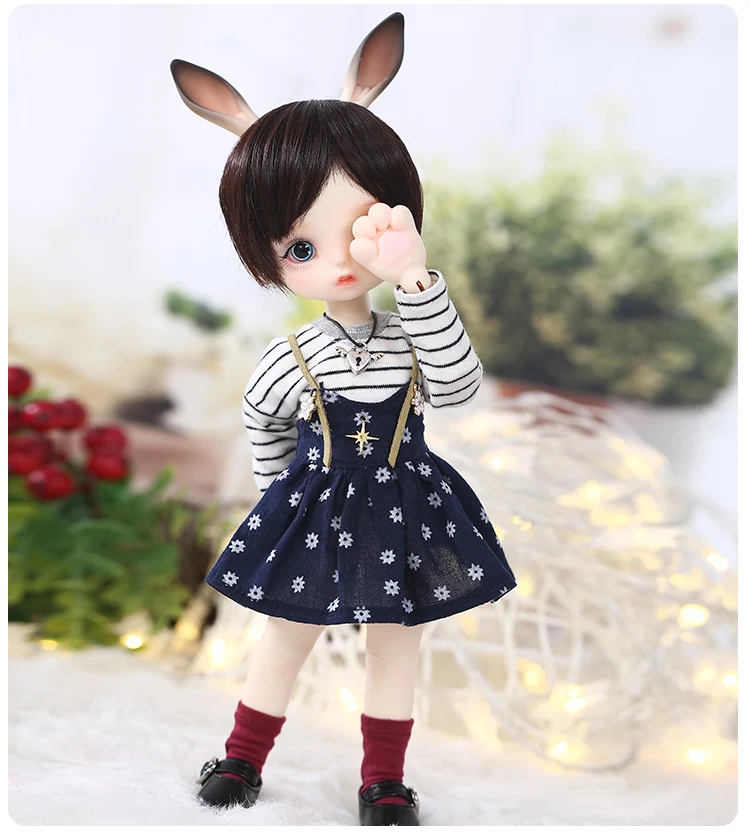 Aimerai Gina BJD SD кукла 1/6 с кроличьими ушками модель тела для маленьких девочек и мальчиков высокое качество игрушки магазин фигурки из смолы