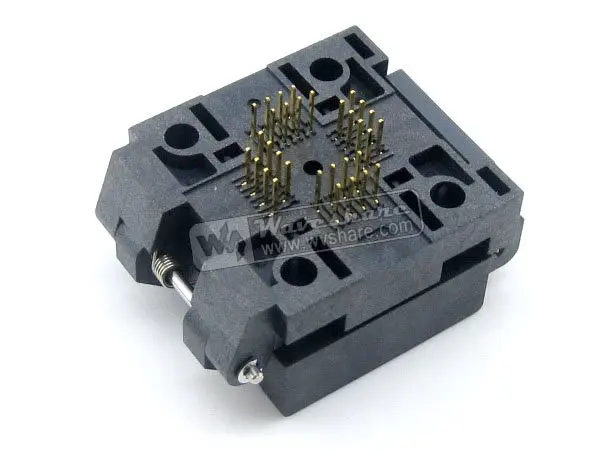 QFP32 TQFP32 FQFP32 PQFP32 FPQ 32 0.8 01 Enplas IC тестовый сгорающий переходник для программирования