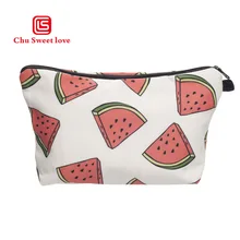 3D Printing Watermelon Makeup Bags With Multicolor Pattern Cute Cosmetics Pouchs For Travel Ladies Pouch Women Cosmetic Bag 3D Printing Watermelon Makeup Bags With Multicolor Pattern Cute Cosmetics Pouchs For Travel Ladies Pouch Women Cosmetic Bag