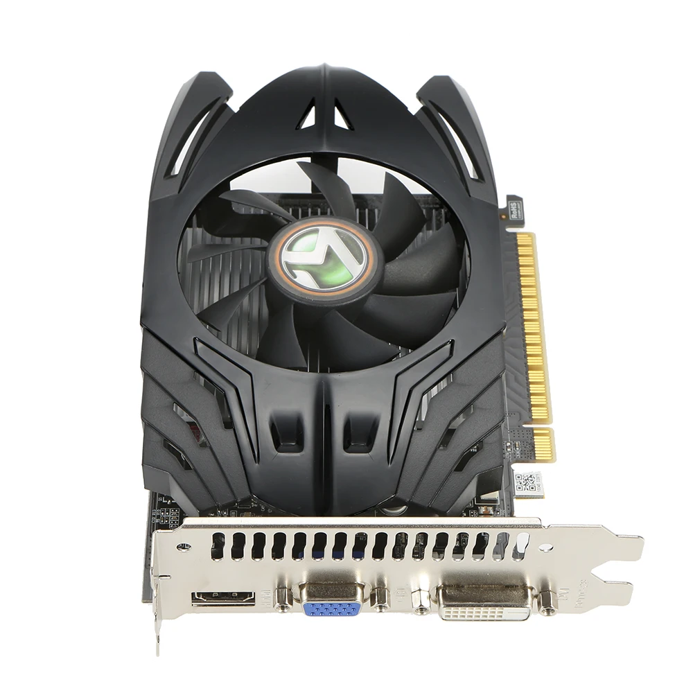 Игровая видеокарта MAXSUN GeForce GT730 power Hammer 2G для компьютера 902 МГц/1600 МГц 64 бит GDDR3 PCI-E HDMI+ DP+ DVI порт