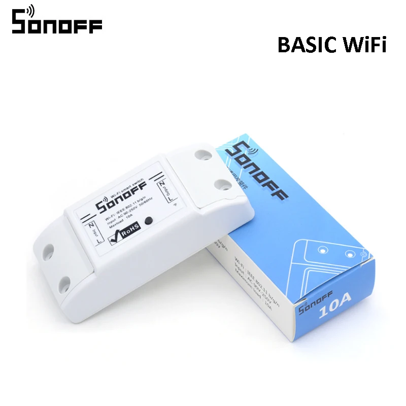 

SONOFF BASIC WiFi Wireless Smart Switch for DIY Home Safety