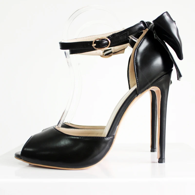 Carollabelly/ г.; милые женские туфли-лодочки на высоком каблуке с бабочкой; женские босоножки; пикантные Свадебные вечерние туфли с открытым носком; обувь больших размеров