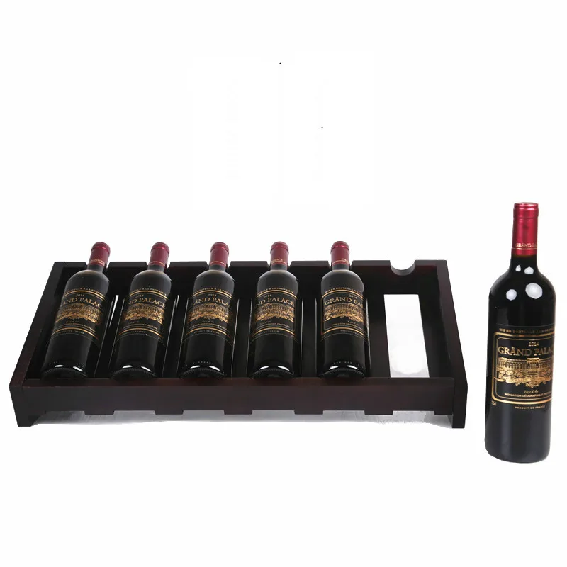 sloping wine rack