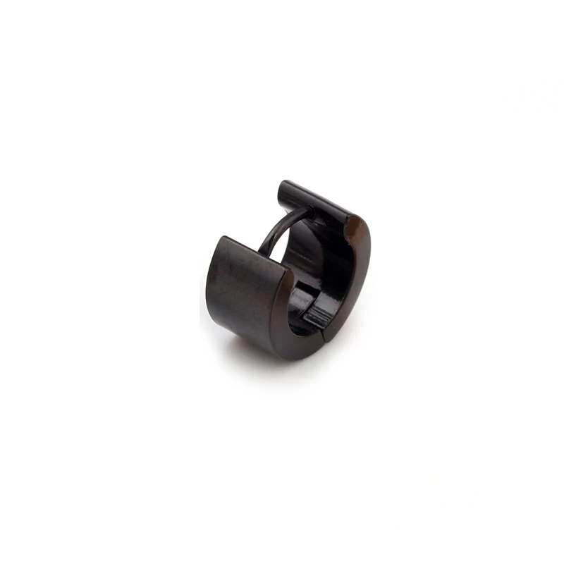 Alisouy 316L серьги-Кольцо из нержавеющей стали модные женские мужские 7 мм Широкие маленькие серьги в стиле панк ювелирные изделия