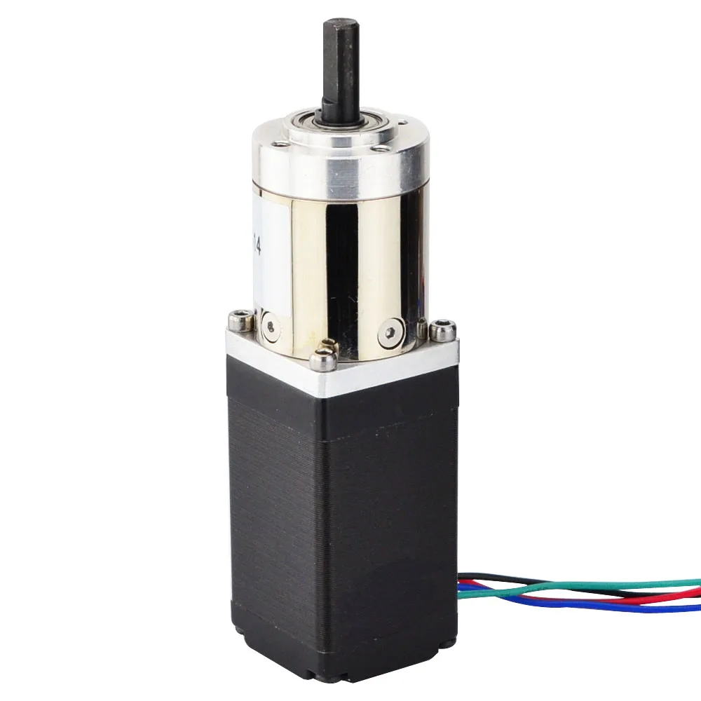 Caixa de Engrenagens 4-chumbo para Faça Planetária Nema Motor Deslizante 0.67a Você Mesmo Cnc Robô Impressora 3d 14:1 11 5 Cheap Motor de passo