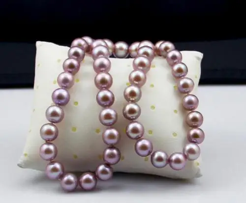 

Free Shipping >>> NATURE 11-12MM SOUTH SEA PURPLE PEARL NECKLACE 18 INCHES