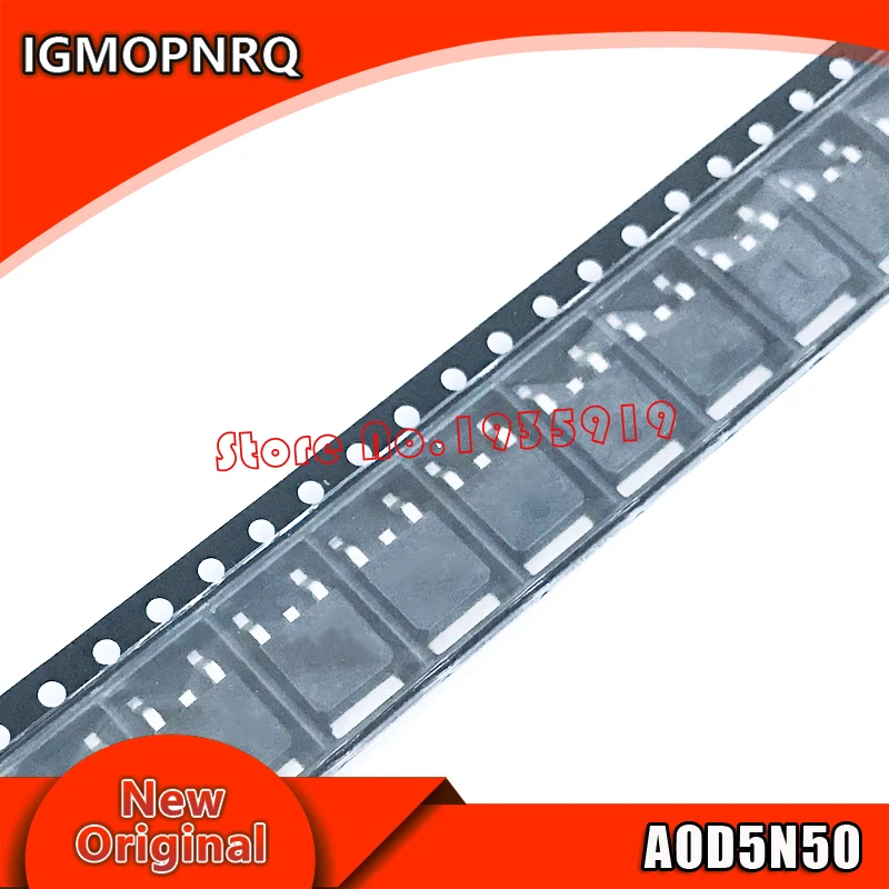 

10piece 100% New 5N50 D5N50 AOD5N50 TO-252 Chipset