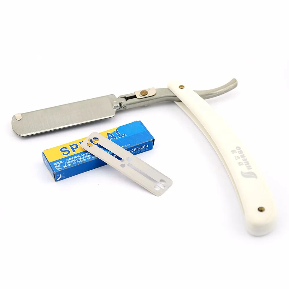 77 Razor Blades Brand Stainless Steel Safety Straight Razor Blades To