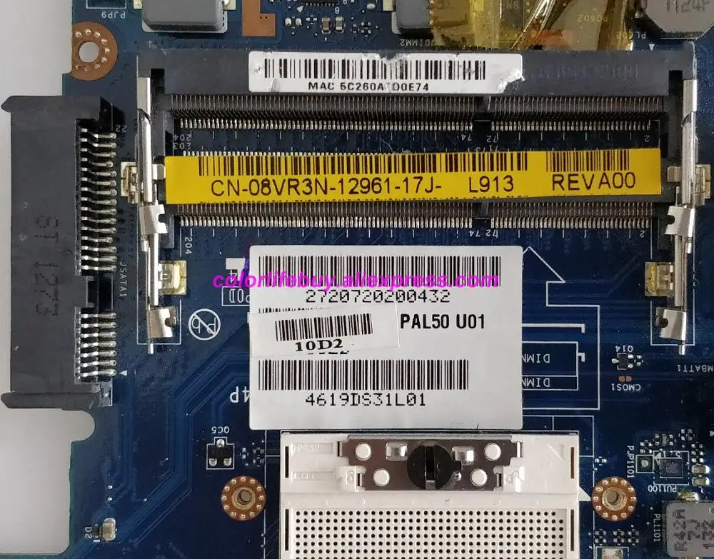 Натуральная CN-08VR3N 08VR3N 8VR3N PAL50 LA-6594P ноутбук материнская плата для Dell Latitude E6420 Тетрадь ПК