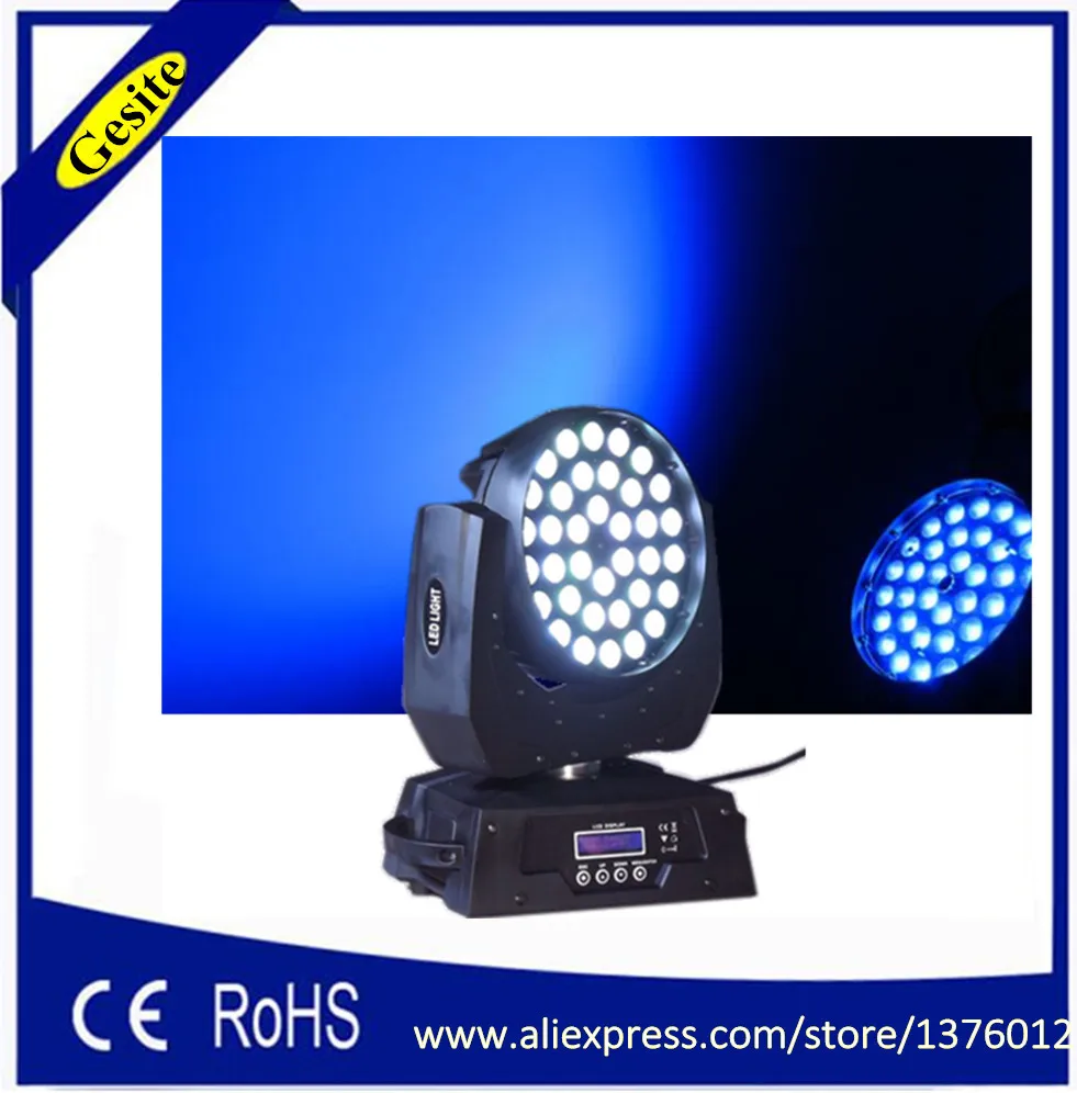 

Бесплатная доставка Горячая Распродажа 100% гарантия качества 36*10 Вт светодиодный движущийся головной свет