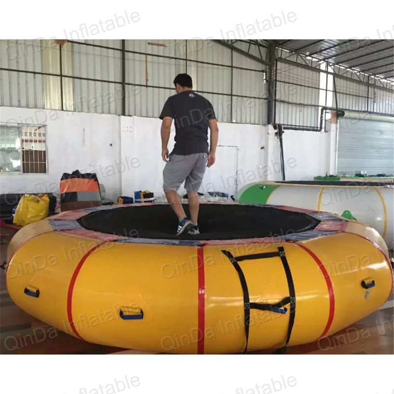 5m Diameter Inflatable font b bouncer b font pool inflatable toy water trampoline water platform water