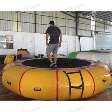 5m Diameter Inflatable font b bouncer b font pool inflatable toy water trampoline water platform water
