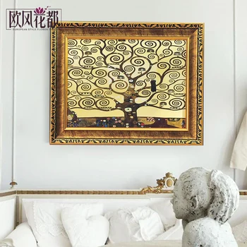 

painting, high-end European distribution box, push pull type hanging picture, living room, electric box, block painting