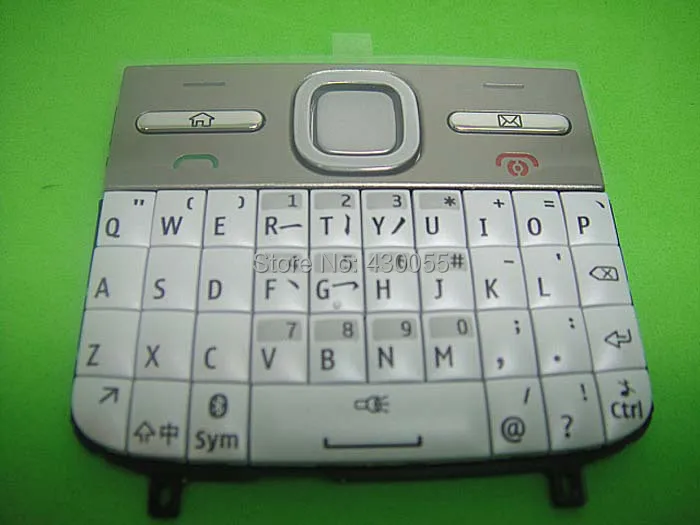 White/Black Ymitn Housing Cover Case Keypads Keyboards Buttons Nokia e5 e500 e5-00 phone keyboard parts