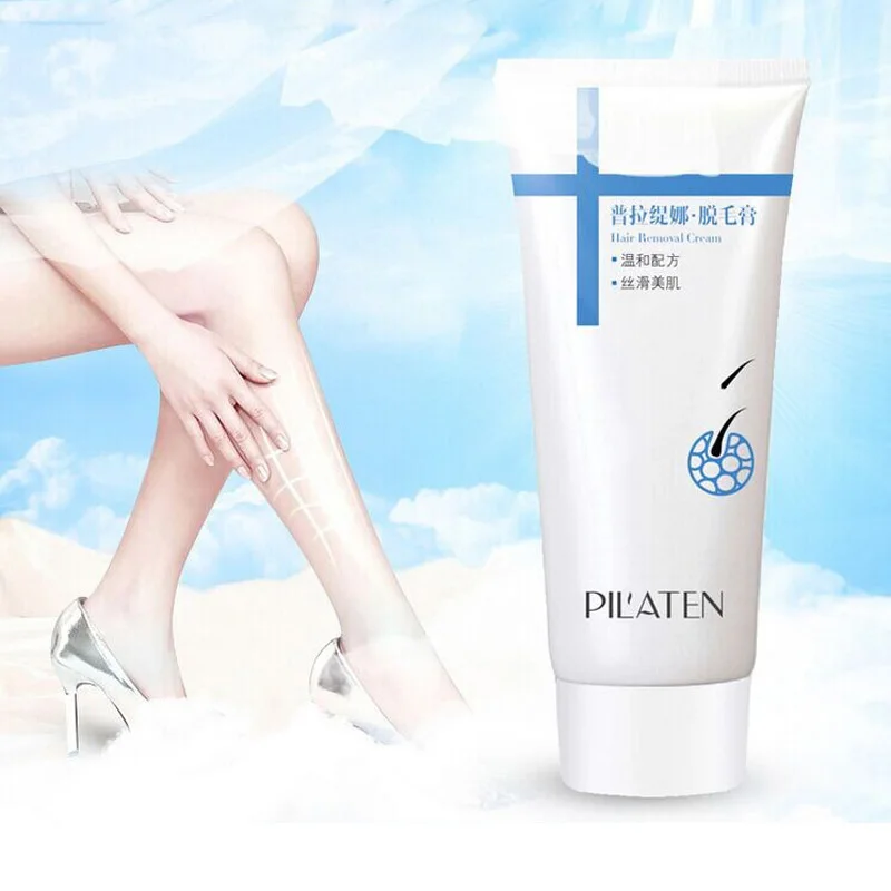 PILATEN Hair Removal Cream Skin Care Painless Depilatory Cream Legs