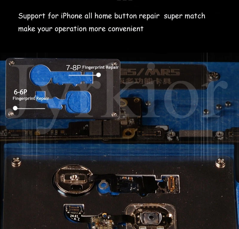 Jyrkior мобильного телефона печатной платы приспособление держатель материнская плата, пайка обслуживание платформы для iPhone 5/5S/6/6 P/7/7 P/8/XR припоя Ремонт