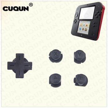 

1set/5pcs Original Direction key+ ABXY Key Buttons for Nintend 2DS Cross Key Function Button For 2DS Console