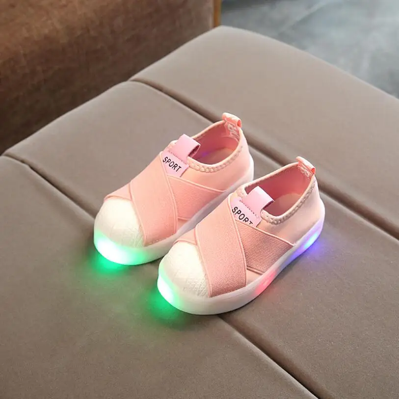

Cartoon Fashion Kids Boys Sneakers Children Glowing Kids Shoes Chaussure Enfant Girls Shoes With LED light Toddler toddler shoes