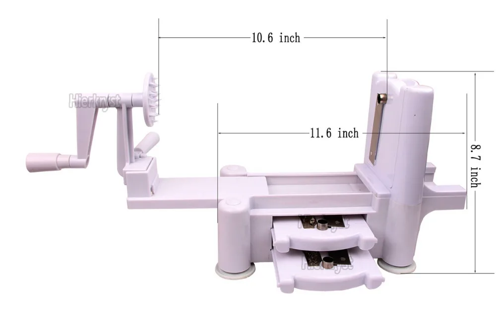Veggie Нож для нарезки фруктов мандолин резак Shred Овощной спиральный слайсер спирализатор