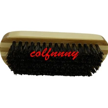 500 шт/партия Быстрая Натуральная дикая щетина кабана бамбуковая деревянная ручка борода щетка Размер: 10,5*5*3 см