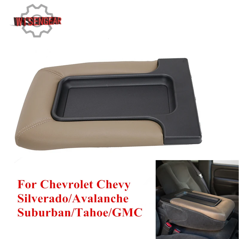 

Center Console Armrest Lid Cover For Chevrolet Chevy Silverado 1500 2500 3500 GMC Sierra Yukon Cadillac PDK679