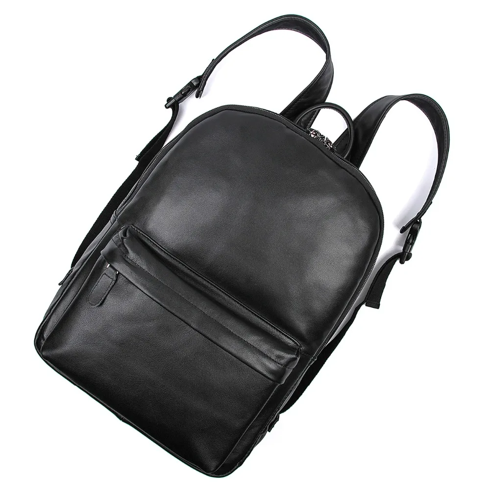 

Free Ship Real Leathe Retro Unisex Shoulders Backpack Bag School Bag Journey Rucksack # 7273A