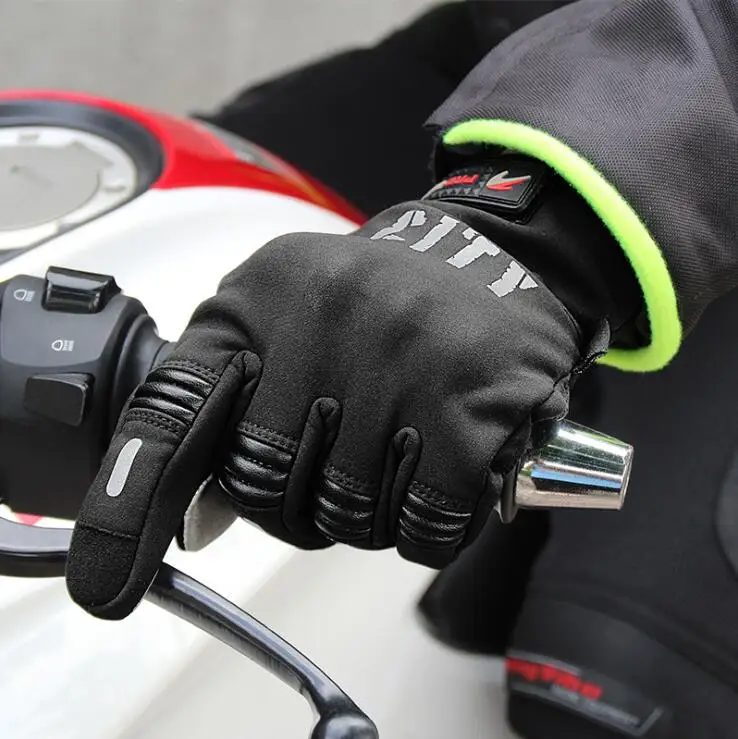 

Motorcycle Gloves Strong Sweat Absorption Winter Warm Touch Screen Protective Strong Breathability Touch Screen Gloves
