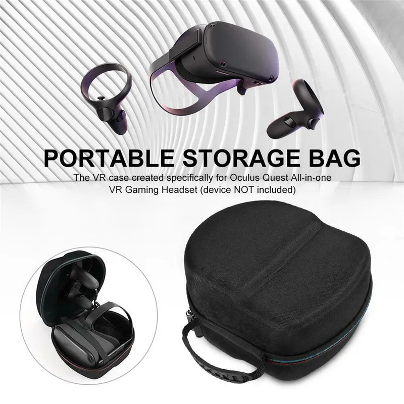 Портативный устойчивый к царапинам сумка для хранения Модный защитный чехол для путешествий для Oculus Quest VR игровая гарнитура и контроллеры аксессуары для VR